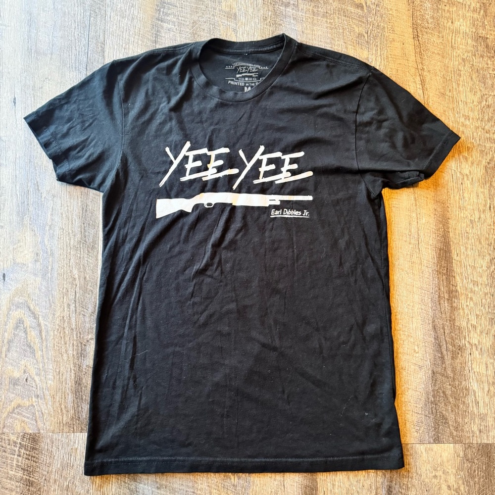 YEE YEE Black Medium T-Shirt Earl Dibbles Jr.